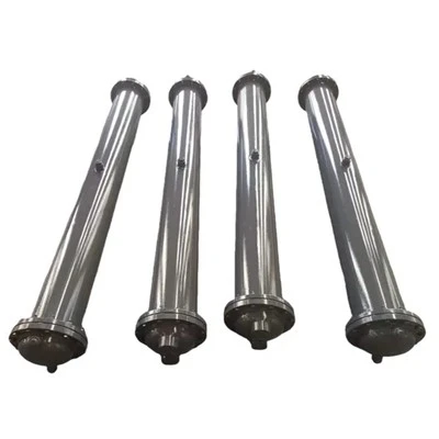 Oil cooler shell ken tubo heat exchanger para iti Samsung Air Compressor TM1500 .